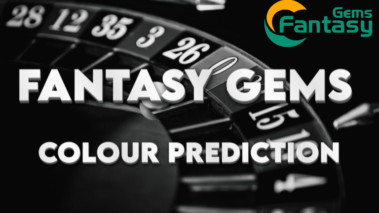 Fantasy Gems Platform game interface featuring vibrant colors and simple betting options.